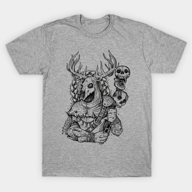 Leshy guardian witcher slavic myth T-Shirt by BlackForge